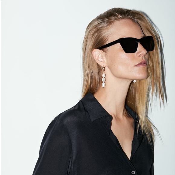 SOLD. 4 pairs! Zara Square Cat Eye + 3 Free - Picture 2 of 16